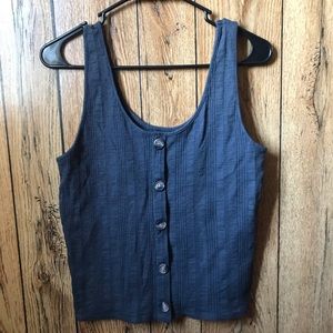 Button Down Crop Top💗